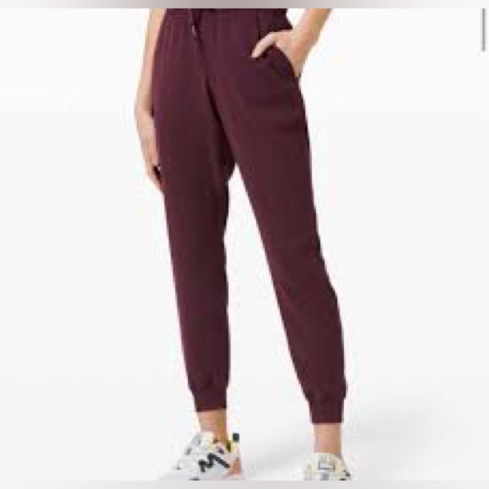 lululemon athletica Women's Maroon Track Joggers